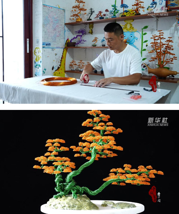 山东兰陵：非遗铝编艺术的璀璨之光 第 2 张