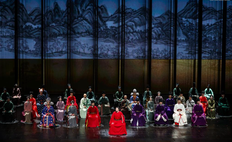 带“苏轼”归乡 《苏堤春晓》剧组寻根三苏祠 第 1 张