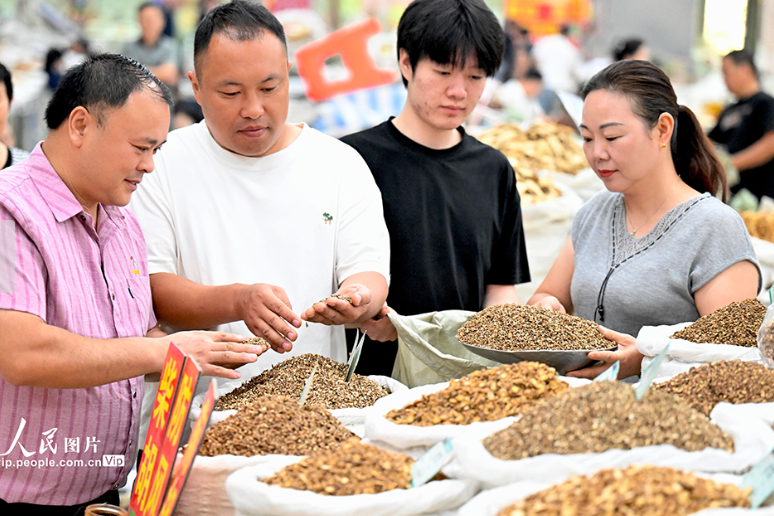 安徽亳州：药博会开幕“药市”交易红火 第 2 张