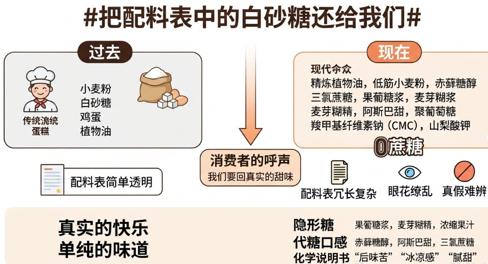 “无蔗糖”更健康？别被营销套路忽悠了