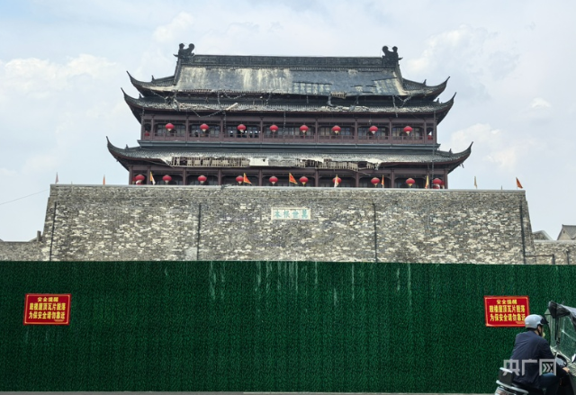 三问安徽凤阳 “鼓楼瓦片脱落” 事件，当地文旅局独家回应央广网 第 2 张