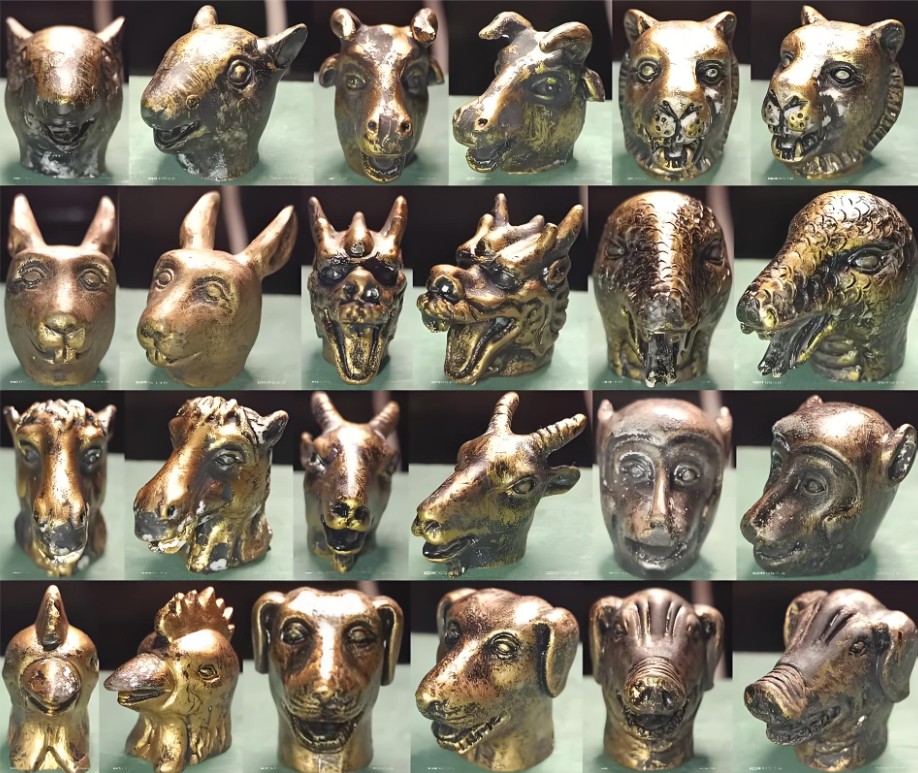 圆明园兽首铜像等78件海外回流文物在河南洛阳展出 圆明园兽首铜像等78件海外回流文物在河南洛阳展出