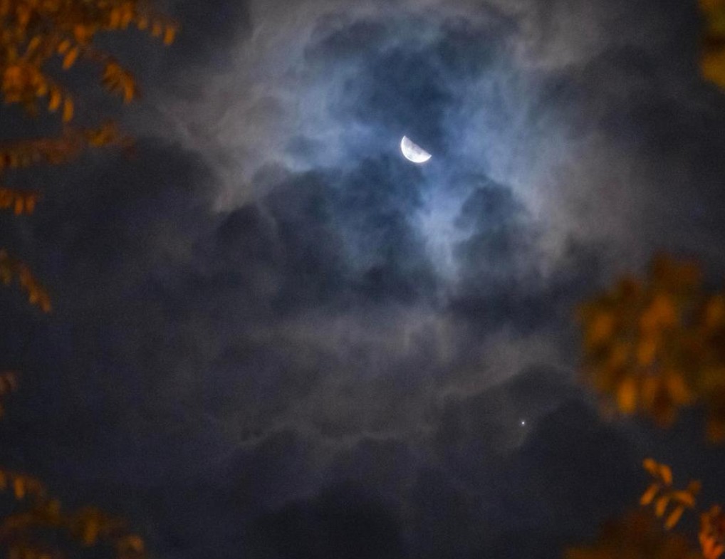 两幕“星月对话”登场：5月19日、20日金星木星先后“牵手”蛾眉月 第 2 张