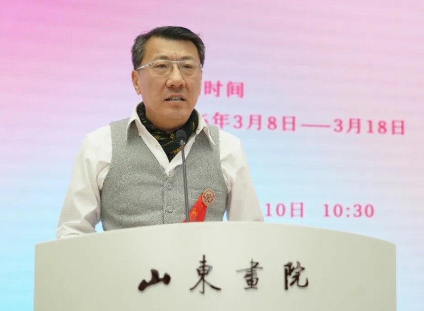 “春暖花开——全国百名女画家作品展”在山东画院开幕 第 4 张 “春暖花开——全国百名女画家作品展”在山东画院开幕 第 4 张