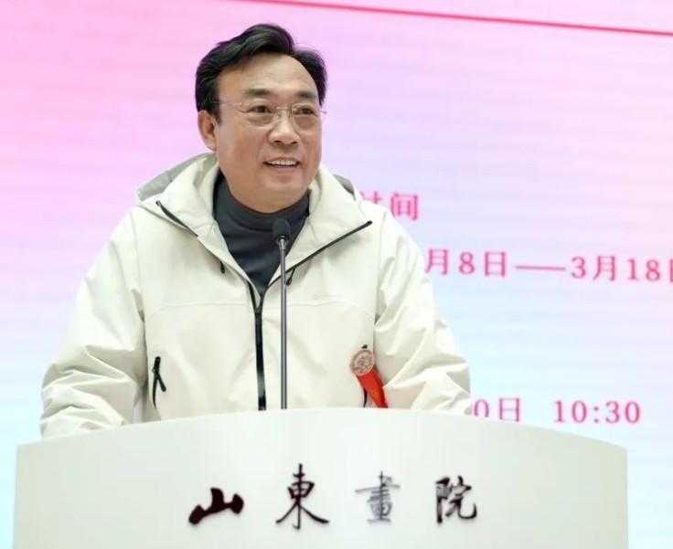 “春暖花开——全国百名女画家作品展”在山东画院开幕 第 5 张 “春暖花开——全国百名女画家作品展”在山东画院开幕 第 5 张