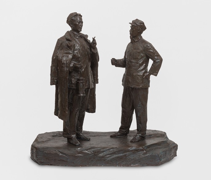 “纪念长征胜利90周年暨长征国家文化公园主题艺术展”在太庙艺术馆开幕 第 11 张 “纪念长征胜利90周年暨长征国家文化公园主题艺术展”在太庙艺术馆开幕 第 11 张