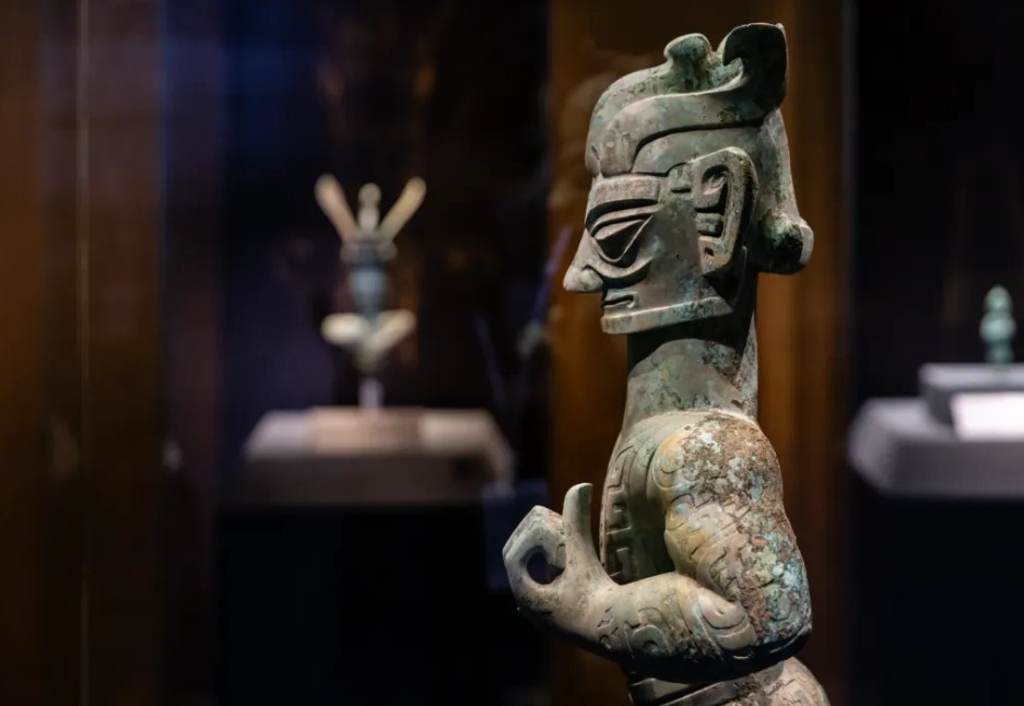 “双星耀世——三星堆—金沙遗址古蜀文明展”在中国国家博物馆展出 第 7 张