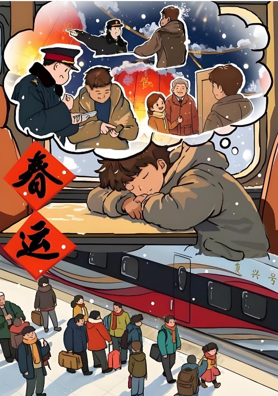 春运新景象,共赴热气腾腾中国年 春运新景象,共赴热气腾腾中国年