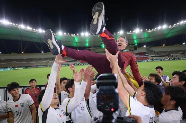 惊喜延续！中国队首次挺进U23男足亚洲杯决赛 第 3 张