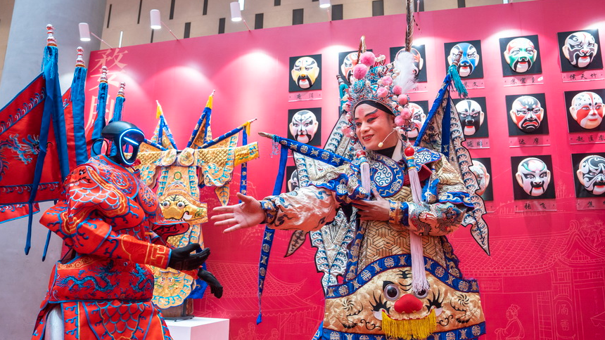浙江金华：非遗过大年 科技迎新春